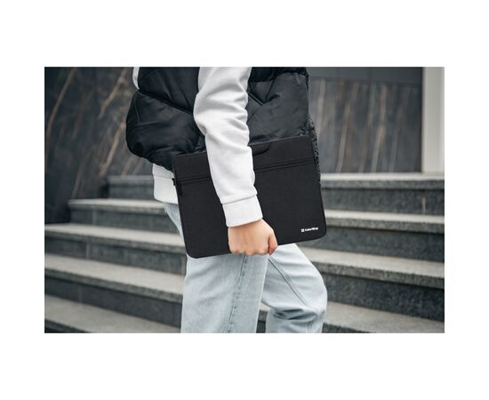 Сумка для ноутбука ColorWay 17.3" Casual Black (CW-LBC173-BK), изображение 11 Сумка для ноутбука ColorWay 17.3" Casual Black (CW-LBC173-BK), изображение 11