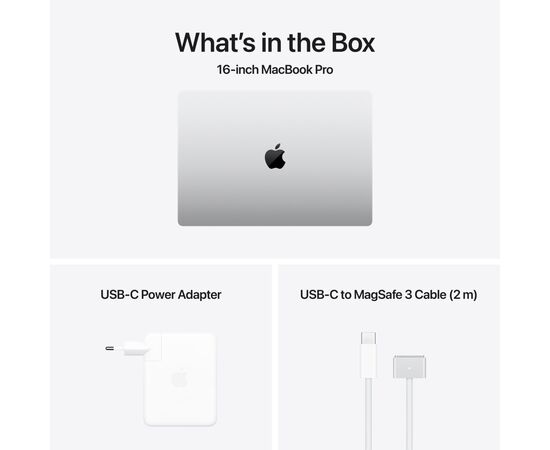 Ноутбук Apple MacBook Pro 14 A3186 M4 Max Silver (MX2W3UA/A), изображение 4 Ноутбук Apple MacBook Pro 14 A3186 M4 Max Silver (MX2W3UA/A), изображение 4