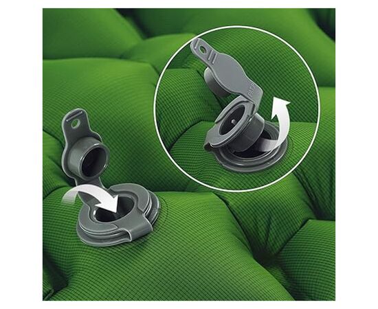 Туристический коврик Naturehike FC-10 NH19Z001-P, 65 мм, зелений (6927595735350), изображение 3