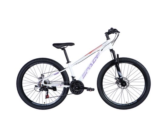 Велосипед Space 26" Saturn AM DD рама-13" St бiло-бузковий 2024 (OPS-SP-26-003)