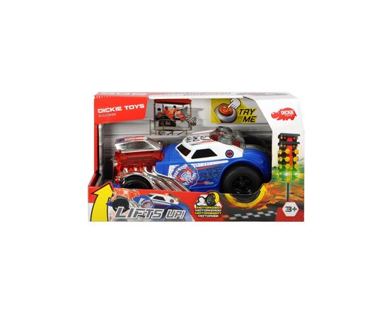 Машина Dickie Toys Стрибок з полум'я з функцією їзди на задніх колесах 24 см (3764007), зображення 3 Машина Dickie Toys Стрибок з полум'я з функцією їзди на задніх колесах 24 см (3764007), зображення 3