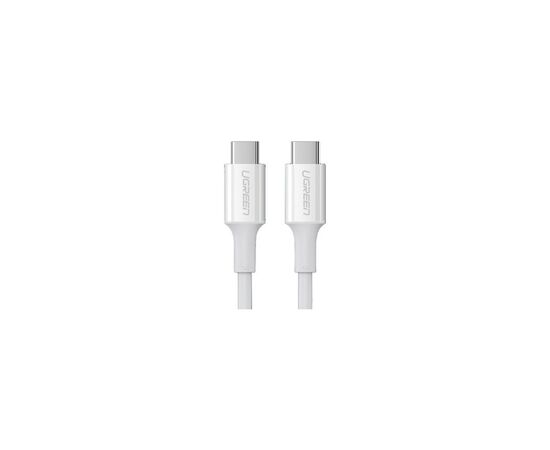 Дата кабель USB-C to USB-C 1.0m US300 20V/5A 100W White Ugreen (60551)