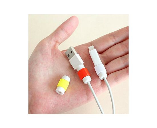 Держатель для кабеля Extradigital Cable Clips Savior for Aplle iPhone, защита от заломов, Red (KBC1738), изображение 5 Держатель для кабеля Extradigital Cable Clips Savior for Aplle iPhone, защита от заломов, Red (KBC1738), изображение 5