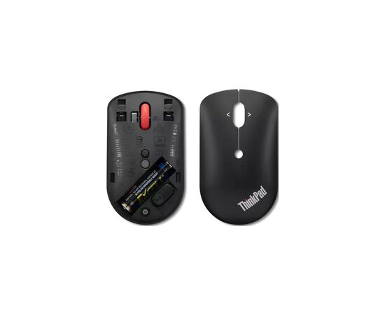 Мишка Lenovo ThinkPad USB-C Compact Wireless Black (4Y51D20848), зображення 7 Мишка Lenovo ThinkPad USB-C Compact Wireless Black (4Y51D20848), зображення 7