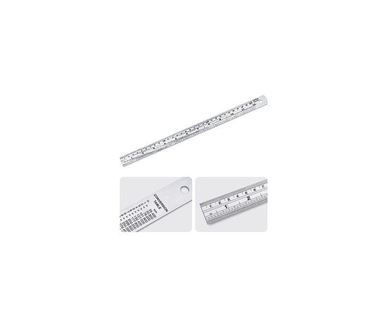 Лінійка Toptul 1м з нержавіючої сталі (IABA1000), зображення 2 Лінійка Toptul 1м з нержавіючої сталі (IABA1000), зображення 2