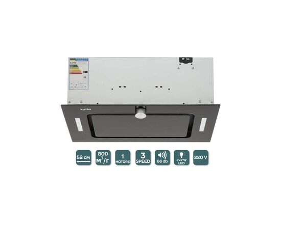 Вытяжка кухонная Ventolux PUNTO 52 BG (800) KN, изображение 5 Вытяжка кухонная Ventolux PUNTO 52 BG (800) KN, изображение 5
