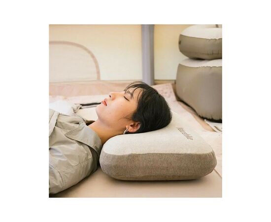 Туристична подушка Naturehike NH22ZT002 з пам'яттю 50x32x11 см Grey (6927595708590), зображення 6 Туристична подушка Naturehike NH22ZT002 з пам'яттю 50x32x11 см Grey (6927595708590), зображення 6