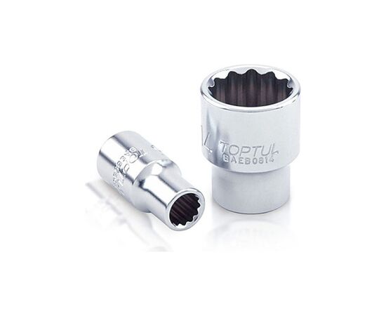 Головка торцевая Toptul 12-гранная 1/4" 5,5мм (BAEB085E)