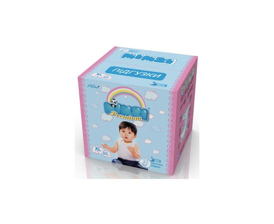 Подгузники Mimzi XL 12+ кг 50 шт (MDXL50) (4820209800203), изображение 3 Подгузники Mimzi XL 12+ кг 50 шт (MDXL50) (4820209800203), изображение 3