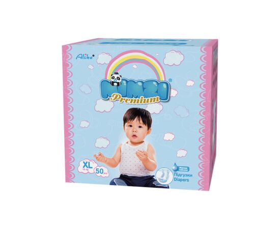 Подгузники Mimzi XL 12+ кг 50 шт (MDXL50) (4820209800203)