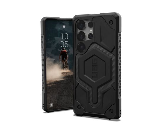 Чохол до мобільного телефона UAG Samsung Galaxy S25 Ultra Monarch Carbon Fiber (214464114242), зображення 2 Чохол до мобільного телефона UAG Samsung Galaxy S25 Ultra Monarch Carbon Fiber (214464114242), зображення 2