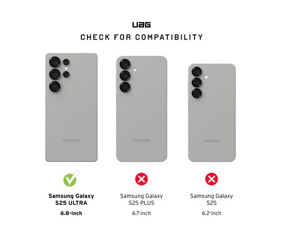 Чехол для мобильного телефона UAG Samsung Galaxy S25 Ultra Pathfinder with Magnet Olive Drab (214476117272), изображение 7