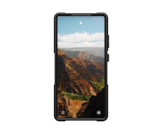 Чехол для мобильного телефона UAG Samsung Galaxy S25 Ultra Plasma XTE with Magnet Black/Orange (214467114097), изображение 6 Чехол для мобильного телефона UAG Samsung Galaxy S25 Ultra Plasma XTE with Magnet Black/Orange (214467114097), изображение 6