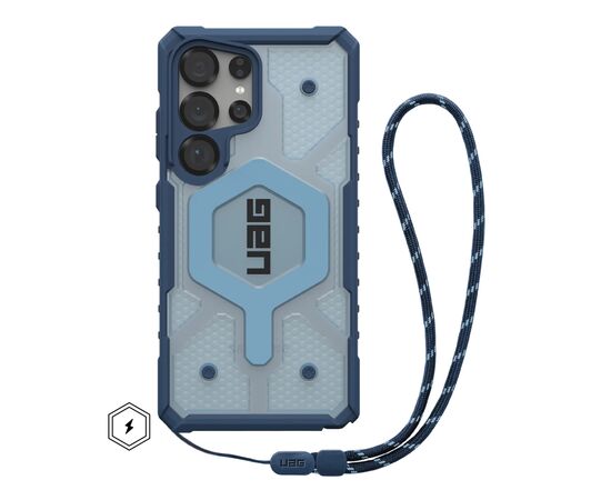 Чохол до мобільного телефона UAG Samsung Galaxy S25 Ultra Pathfinder Clear with Magnet Bundle Blues Lanyard (2144831BV03)