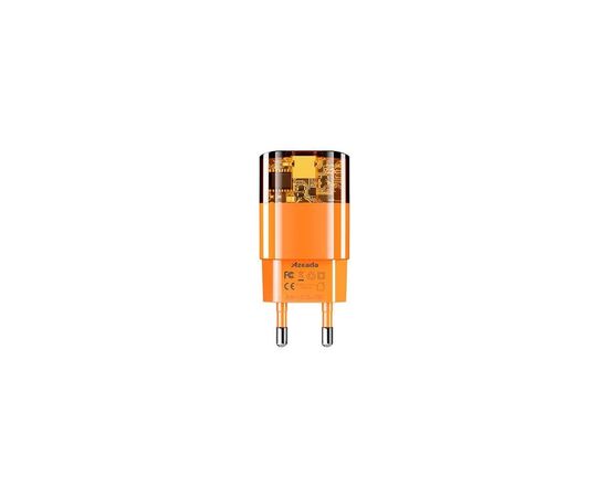 Зарядное устройство Proda Azeada PD-A88 33W GAN Orange (PD-A88-OR), изображение 2 Зарядное устройство Proda Azeada PD-A88 33W GAN Orange (PD-A88-OR), изображение 2