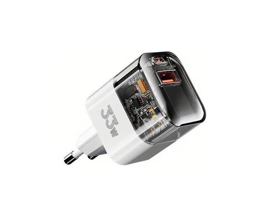 Зарядное устройство Proda Azeada PD-A88 33W GAN White (PD-A88-WH)