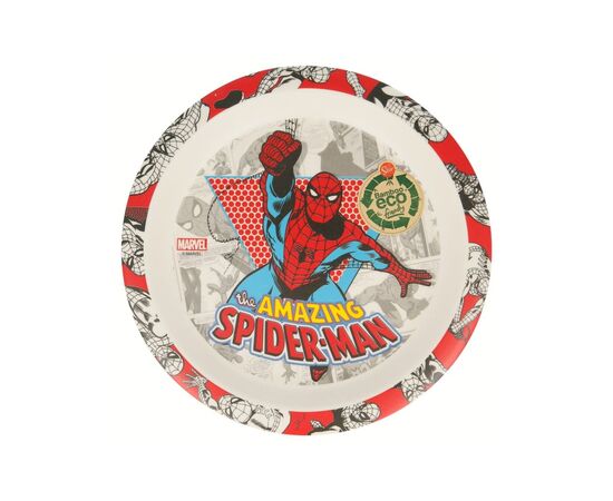 Набор детской посуды Stor Spiderman - Comic, Bamboo Set (Stor-01275), изображение 2 Набор детской посуды Stor Spiderman - Comic, Bamboo Set (Stor-01275), изображение 2
