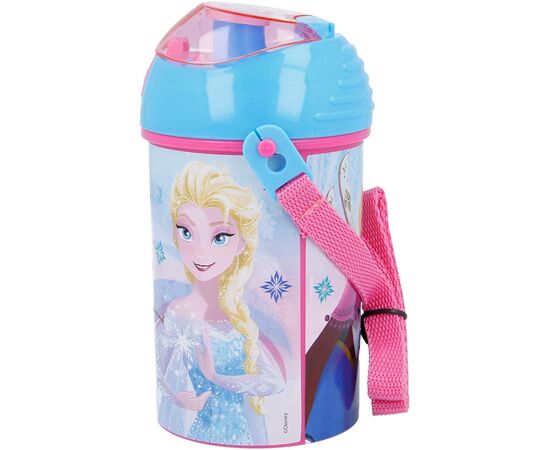 Поильник-непроливайка Stor Disney - Frozen Iridescent Aqua, Pop Up Canteen 450 ml (Stor-17969), изображение 2 Поильник-непроливайка Stor Disney - Frozen Iridescent Aqua, Pop Up Canteen 450 ml (Stor-17969), изображение 2