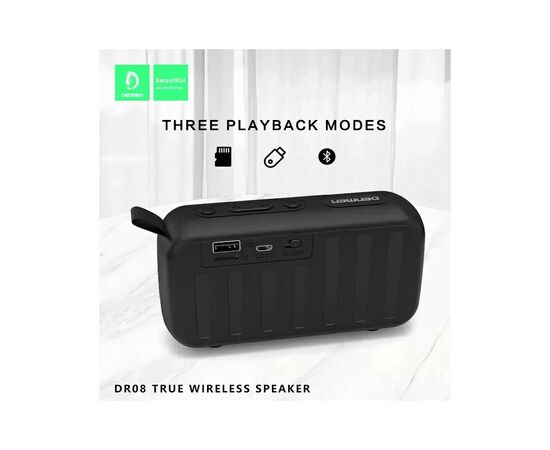Акустическая система Denmen DR08 Black (DR08-BK), изображение 7 Акустическая система Denmen DR08 Black (DR08-BK), изображение 7