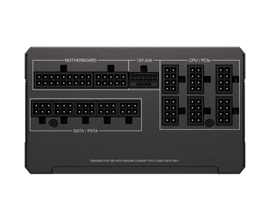 Блок питания Corsair 1000W RM1000x (CP-9020271-EU), изображение 3 Блок питания Corsair 1000W RM1000x (CP-9020271-EU), изображение 3