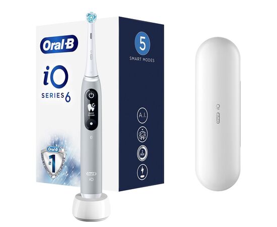 Электрическая зубная щетка Oral-B iO Series 6 iOM6.1A6.1K Grey Opal