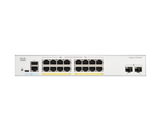 Коммутатор сетевой Cisco C1300-16P-2G