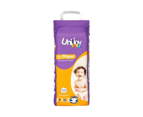 Подгузники Unijoy baby Soft L 4 (9-14 кг) 34 шт (6998526216194)