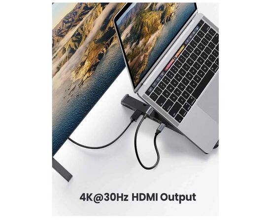 Подставка для ноутбука Ugreen X-Kit HUB Type C-->2xUSB 3.2 Gen1 (80551), изображение 3 Подставка для ноутбука Ugreen X-Kit HUB Type C-->2xUSB 3.2 Gen1 (80551), изображение 3