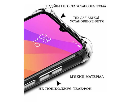 Чехол для мобильного телефона BeCover Anti-Shock Samsung Galaxy A36 SM-A366 Clear (712895), изображение 4