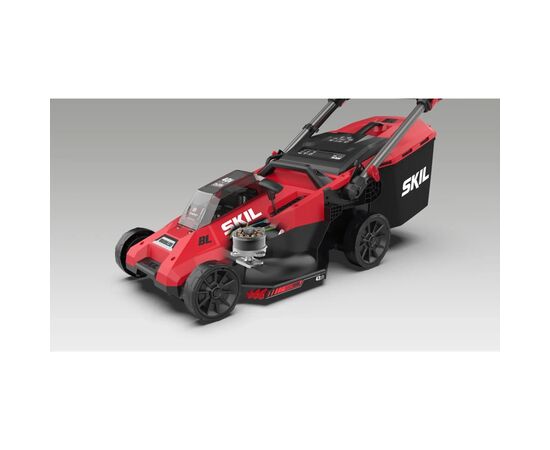 Газонокосилка Skil аккумуляторная бесщеточная, 0140 BA, 2x4Ah (GM1E0140BA), изображение 2 Газонокосилка Skil аккумуляторная бесщеточная, 0140 BA, 2x4Ah (GM1E0140BA), изображение 2