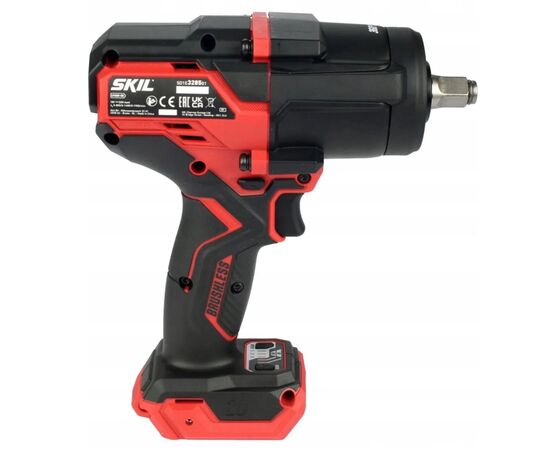 Гайковерт Skil аккумуляторный безщеточный ударный 3285 CA XP, 2.5Ah (SD1E3285CA+BC1E3110AA), изображение 6 Гайковерт Skil аккумуляторный безщеточный ударный 3285 CA XP, 2.5Ah (SD1E3285CA+BC1E3110AA), изображение 6