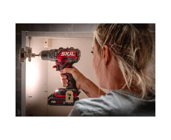 Шуруповерт Skil аккумуляторный безщеточный ударный 3075 CA Compact, 2.5Ah (CD1E3075CA+BC1E3110AA), изображение 2 Шуруповерт Skil аккумуляторный безщеточный ударный 3075 CA Compact, 2.5Ah (CD1E3075CA+BC1E3110AA), изображение 2