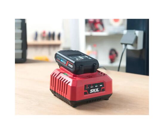 Шуруповерт Skil аккумуляторный безщеточный ударный 3075 CA Compact, 2.5Ah (CD1E3075CA+BC1E3110AA), изображение 3 Шуруповерт Skil аккумуляторный безщеточный ударный 3075 CA Compact, 2.5Ah (CD1E3075CA+BC1E3110AA), изображение 3