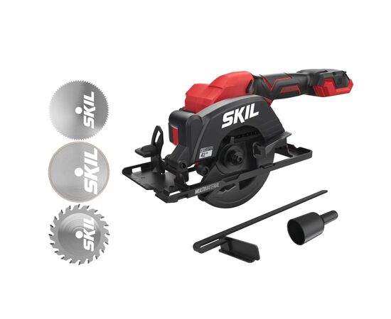 Дисковая пила Skil аккумуляторная бесщеточная, 3540 CA Compact, 2.5Ah (SW1E3540CA+BC1E3110AA), изображение 2 Дисковая пила Skil аккумуляторная бесщеточная, 3540 CA Compact, 2.5Ah (SW1E3540CA+BC1E3110AA), изображение 2