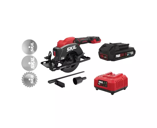 Дисковая пила Skil аккумуляторная бесщеточная, 3540 CA Compact, 2.5Ah (SW1E3540CA+BC1E3110AA)