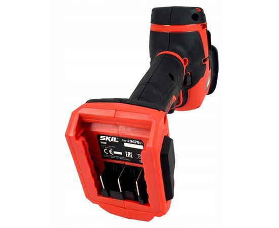 Сабельная пила Skil аккумуляторная бесщеточная 3475 CA Compact, 2.5Ah (SW1E3475CA+BC1E3110AA), изображение 9 Сабельная пила Skil аккумуляторная бесщеточная 3475 CA Compact, 2.5Ah (SW1E3475CA+BC1E3110AA), изображение 9