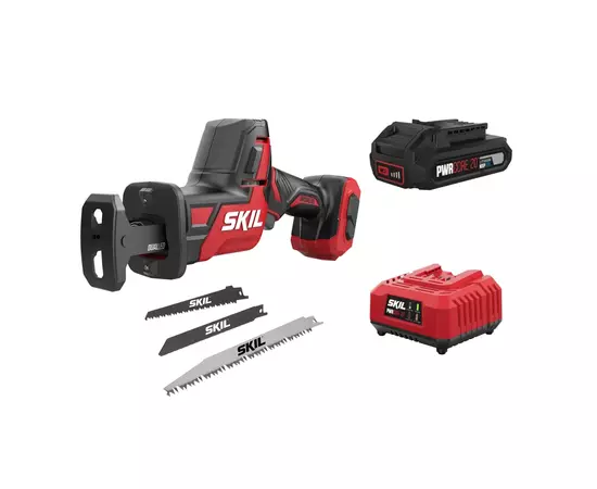 Сабельная пила Skil аккумуляторная бесщеточная 3475 CA Compact, 2.5Ah (SW1E3475CA+BC1E3110AA)