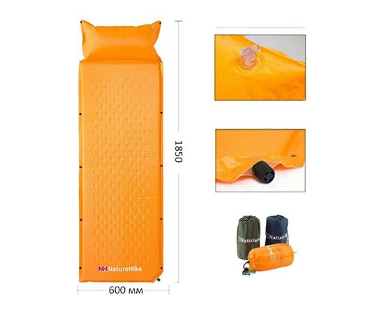 Туристичний килимок Naturehike NH15Q002-D 25 мм Yellow (6927595782576), зображення 3 Туристичний килимок Naturehike NH15Q002-D 25 мм Yellow (6927595782576), зображення 3