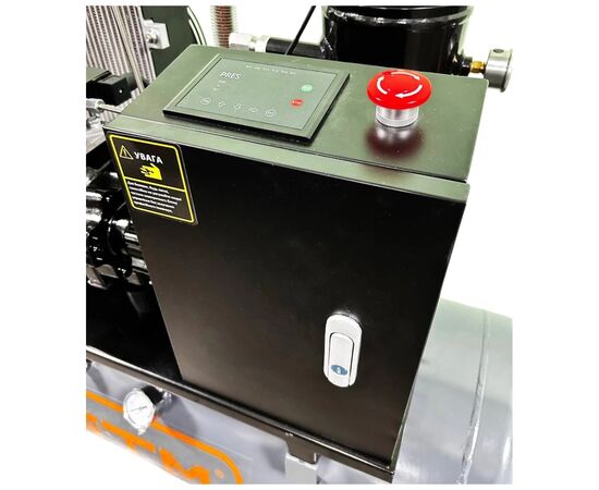 Компрессор GTM 100л, 350л/хв, 3кВт, 8бар, 380V (DLG3V 380), изображение 4 Компрессор GTM 100л, 350л/хв, 3кВт, 8бар, 380V (DLG3V 380), изображение 4