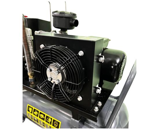 Компрессор GTM 100л, 350л/хв, 3кВт, 8бар, 380V (DLG3V 380), изображение 7 Компрессор GTM 100л, 350л/хв, 3кВт, 8бар, 380V (DLG3V 380), изображение 7