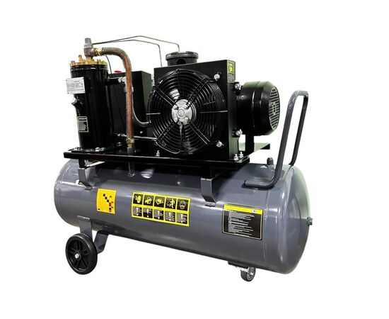 Компрессор GTM 150л, 420л/хв, 4кВт, 8бар, 380V (DLG4V 380), изображение 2 Компрессор GTM 150л, 420л/хв, 4кВт, 8бар, 380V (DLG4V 380), изображение 2