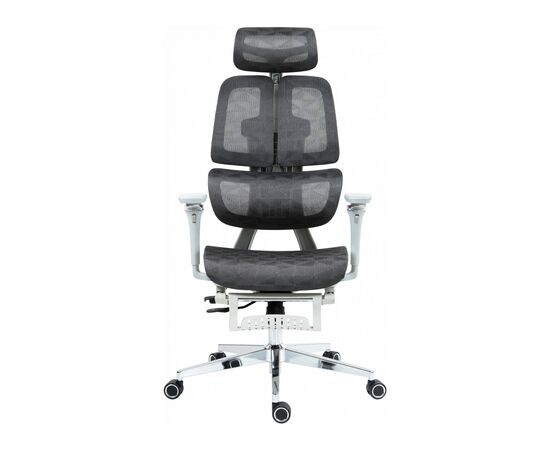 Офисное кресло GT Racer B-2450 White/Gray, изображение 4 Офисное кресло GT Racer B-2450 White/Gray, изображение 4
