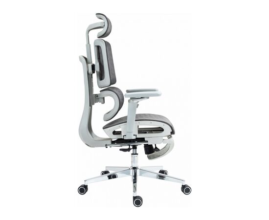 Офисное кресло GT Racer B-2450 White/Gray, изображение 5 Офисное кресло GT Racer B-2450 White/Gray, изображение 5