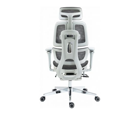 Офисное кресло GT Racer B-2450 White/Gray, изображение 7 Офисное кресло GT Racer B-2450 White/Gray, изображение 7