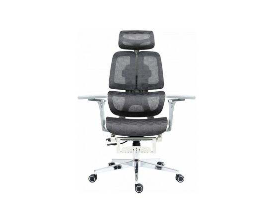 Офисное кресло GT Racer B-2450 White/Gray, изображение 8 Офисное кресло GT Racer B-2450 White/Gray, изображение 8