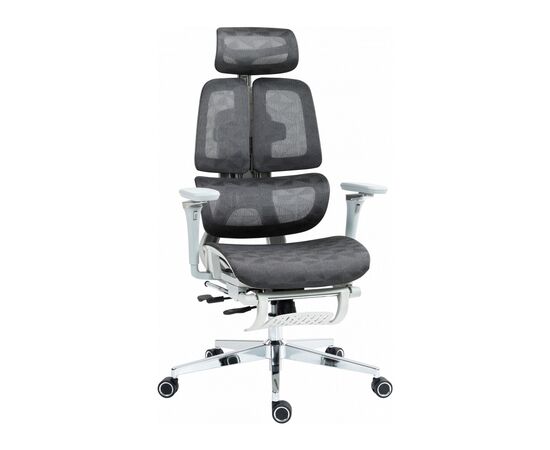 Офисное кресло GT Racer B-2450 White/Gray