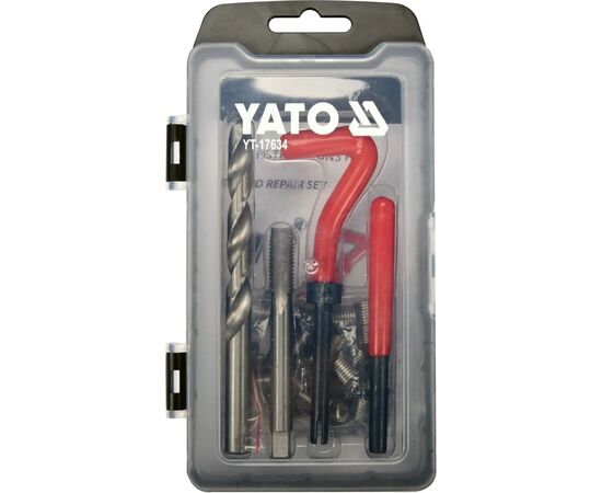 Набір інструментів Yato для ремонту різьби M10x1, 5 (YT-17634), зображення 2 Набір інструментів Yato для ремонту різьби M10x1, 5 (YT-17634), зображення 2