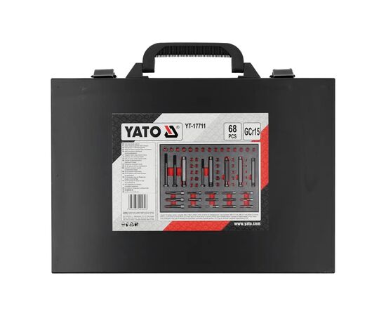 Набір інструментів Yato ремкомплект різьби свічок запалювання в блоці циліндрів (YT-17711), зображення 4 Набір інструментів Yato ремкомплект різьби свічок запалювання в блоці циліндрів (YT-17711), зображення 4