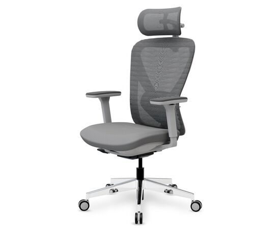 Офисное кресло Mealux Q1 Air Fabric Grey (HF-Q1 F/G), изображение 6 Офисное кресло Mealux Q1 Air Fabric Grey (HF-Q1 F/G), изображение 6