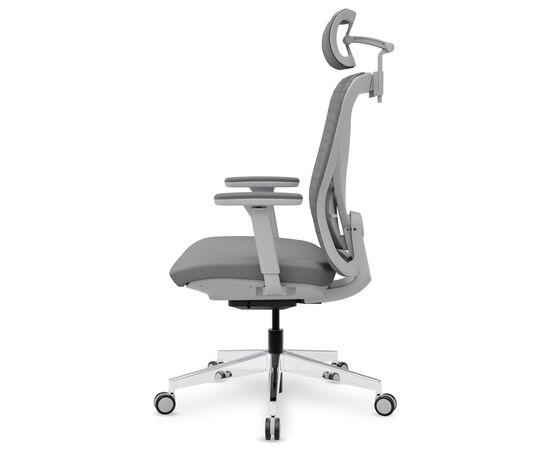 Офисное кресло Mealux Q1 Air Fabric Grey (HF-Q1 F/G), изображение 7 Офисное кресло Mealux Q1 Air Fabric Grey (HF-Q1 F/G), изображение 7